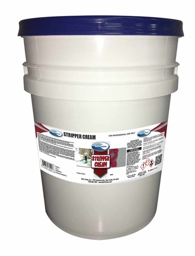 [8100429] EaCo Chem Stripper Cream Paint Stripper 5 Gallon