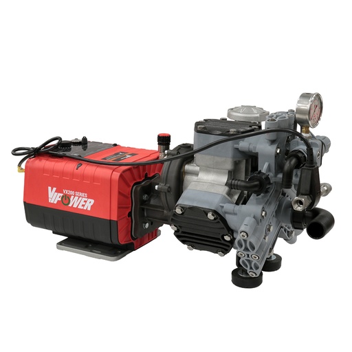 [98VX200M55PMU] VX200 Battery Powered Soft Wash System With Comet M55BN Diaphragm Pump 