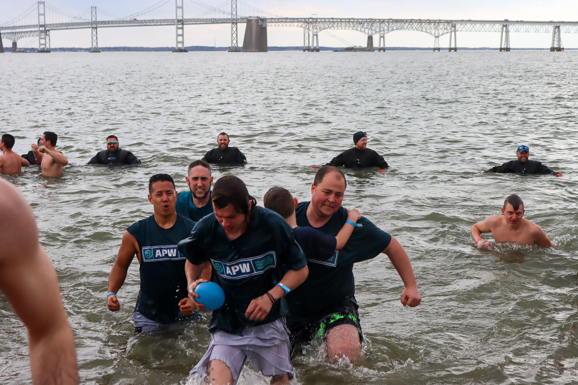 Save the children - Atlantic Pressure Washers - 2022 Polar Bear Plunge photo 7 - lil polar bear