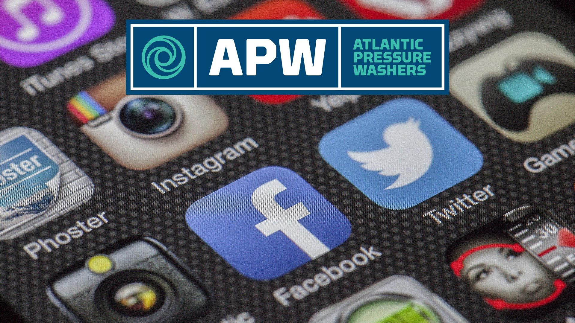 Follow Atlantic Pressure Washers in all of the major social networks