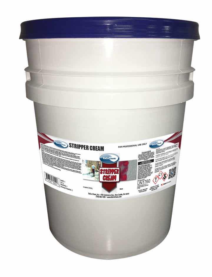 EaCo Chem Stripper Cream Paint Stripper 5 Gallon