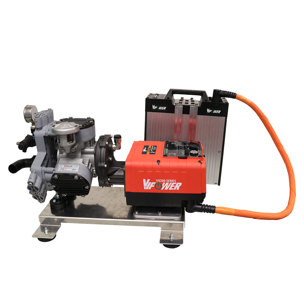 Complete VX200 Battery Powered Soft Wash System DM-EVISC143
